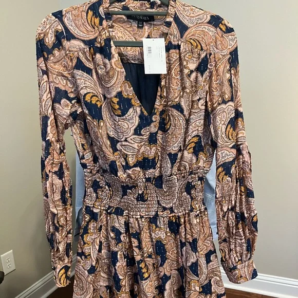 intermix silk dress Silk Mini Dress